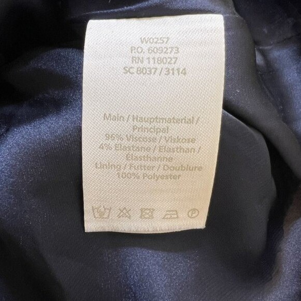 Boden Matte Sequin Tie Back Top Indigo Purple Blue W0257 Womens US 6 UK 10 - Picture 6 of 9